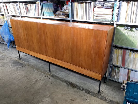 Mid-Century Model B60 Highboard in Teak by Dieter Waeckerlin for Behr-PYR-1591215