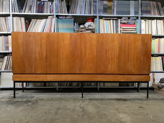 Mid-Century Model B60 Highboard in Teak by Dieter Waeckerlin for Behr-PYR-1591215