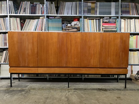 Mid-Century Model B60 Highboard in Teak by Dieter Waeckerlin for Behr-PYR-1591215