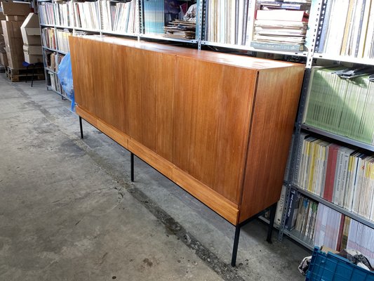 Mid-Century Model B60 Highboard in Teak by Dieter Waeckerlin for Behr-PYR-1591215