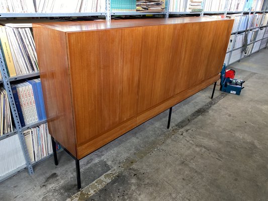 Mid-Century Model B60 Highboard in Teak by Dieter Waeckerlin for Behr-PYR-1591215