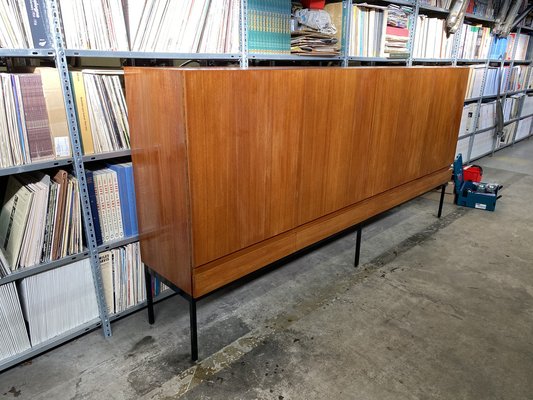 Mid-Century Model B60 Highboard in Teak by Dieter Waeckerlin for Behr-PYR-1591215