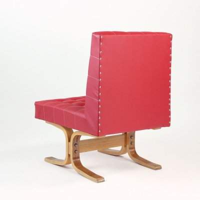 Mid-Century Model Bratislava Armchair by Ludvik Volak for Drevopodnik Holesov, 1960s-UL-714992