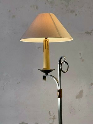 Mid-century Model Liseuse Floor Lamp by Jean-pierre Ryckaert for Ed. Ryckaert / Le Dauphin-NLF-729279