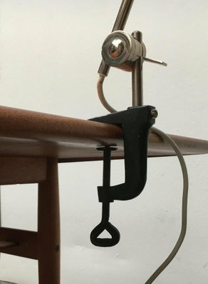 Mid-Century Model Nr. 2002 Table Clamp Lamp from Elux, 1960s, Set of 2-UAH-2036163