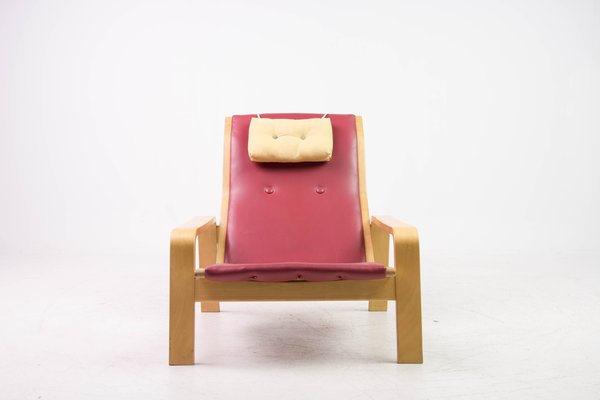 Mid-Century Model Pulkka Lounge Chair by Ilmari Lappalainen for Asko-KMC-619966