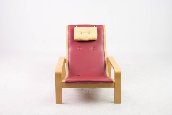 Mid-Century Model Pulkka Lounge Chair by Ilmari Lappalainen for Asko-KMC-619966