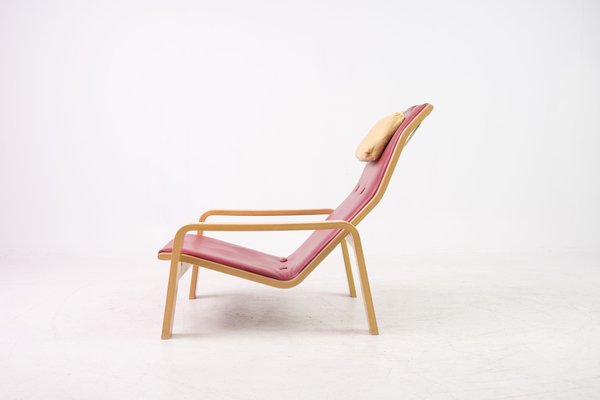 Mid-Century Model Pulkka Lounge Chair by Ilmari Lappalainen for Asko-KMC-619966