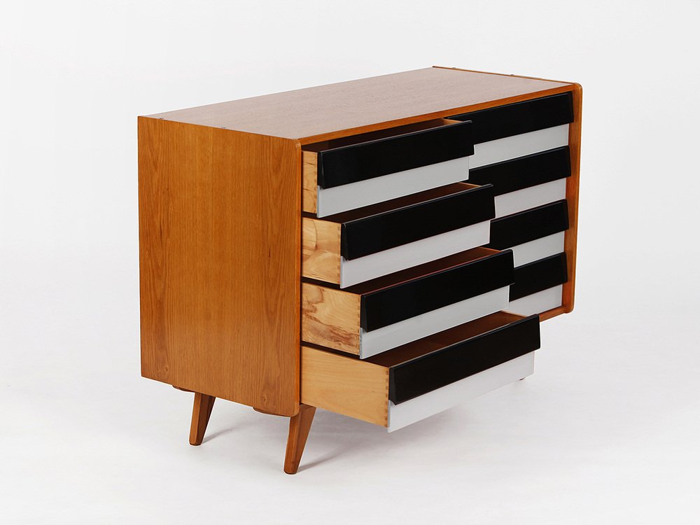 Mid-Century Model U453 Sideboard by Jiri Jiroutek for Interior Praha, 1960s