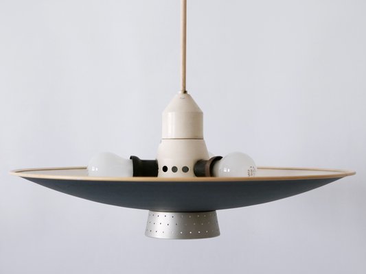 Mid-Century Modern 4-Flamed Dd 39 Pendant Lamp from Philips, Netherlands, 1950s-WPT-1440905