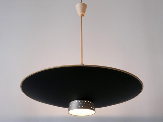 Mid-Century Modern 4-Flamed Dd 39 Pendant Lamp from Philips, Netherlands, 1950s-WPT-1440905