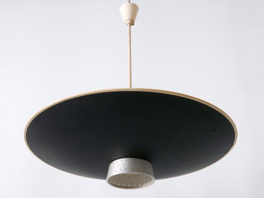 Mid-Century Modern 4-Flamed Dd 39 Pendant Lamp from Philips, Netherlands, 1950s-WPT-1440905