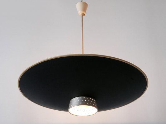 Mid-Century Modern 4-Flamed Dd 39 Pendant Lamp from Philips, Netherlands, 1950s-WPT-1440905