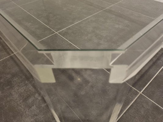 Mid-Century Modern Acrylic Glass & Glass Coffee Table by David Lange, 1970s-LDW-1138852