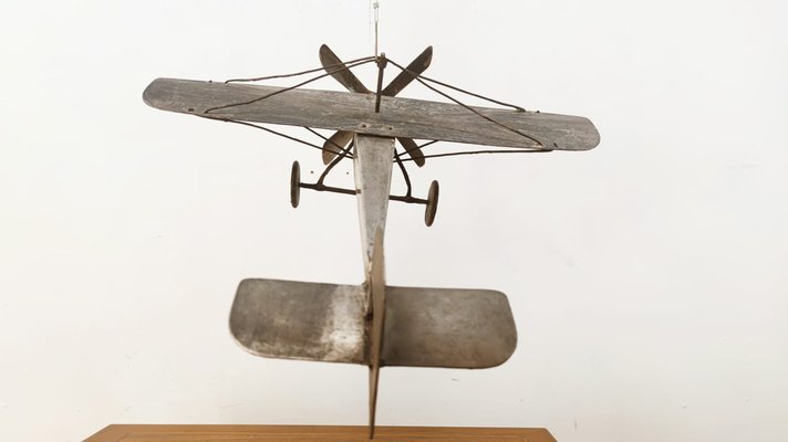 Mid-Century Modern Aluminum Airplane, 1960s-QLH-1029470