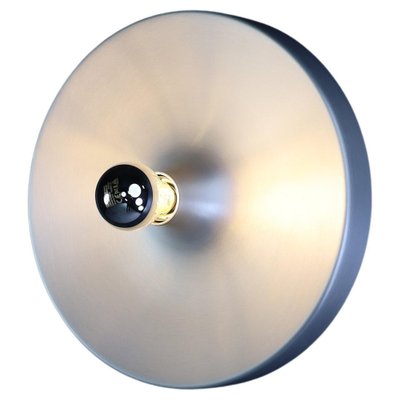 Mid-Century Modern Aluminum Disc Wall Light by Charlotte Perriand, Germany, 1960s-TRW-1750689