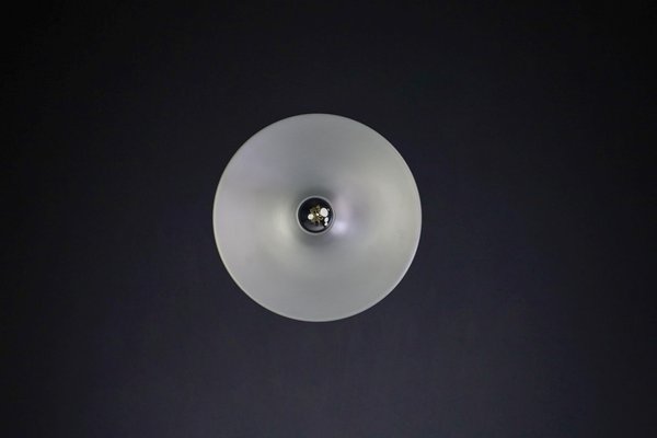 Mid-Century Modern Aluminum Disc Wall Light by Charlotte Perriand, Germany, 1960s-TRW-1750689