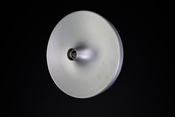 Mid-Century Modern Aluminum Disc Wall Light by Charlotte Perriand, Germany, 1960s-TRW-1750689