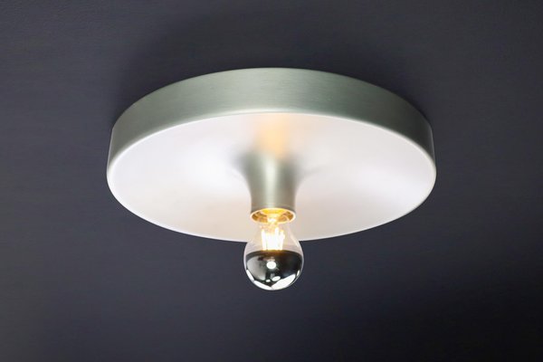 Mid-Century Modern Aluminum Disc Wall Light by Charlotte Perriand, Germany, 1960s-TRW-1750689