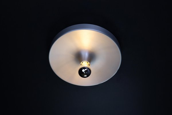 Mid-Century Modern Aluminum Disc Wall Light by Charlotte Perriand, Germany, 1960s-TRW-1750689