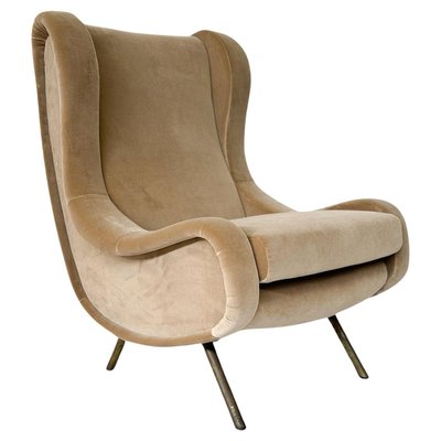 Mid-Century Modern Armchair attributed to Marco Zanuso, Italy, 1960s-FGA-1732568