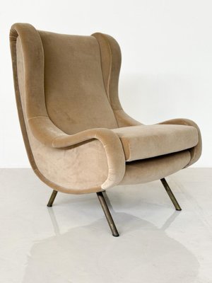 Mid-Century Modern Armchair attributed to Marco Zanuso, Italy, 1960s-FGA-1732568