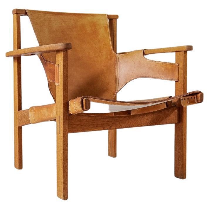 Mid-Century Modern Armchair by Carl Axel Acking for Nordiska Kompaniet, 1960