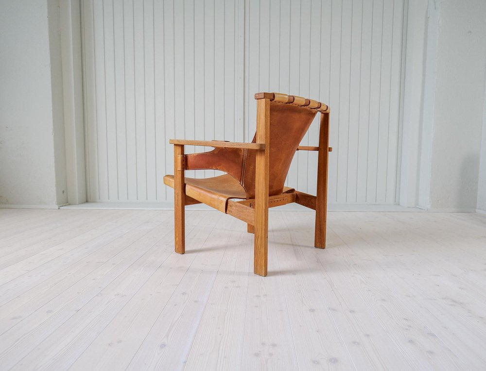 Mid-Century Modern Armchair by Carl Axel Acking for Nordiska Kompaniet, 1960