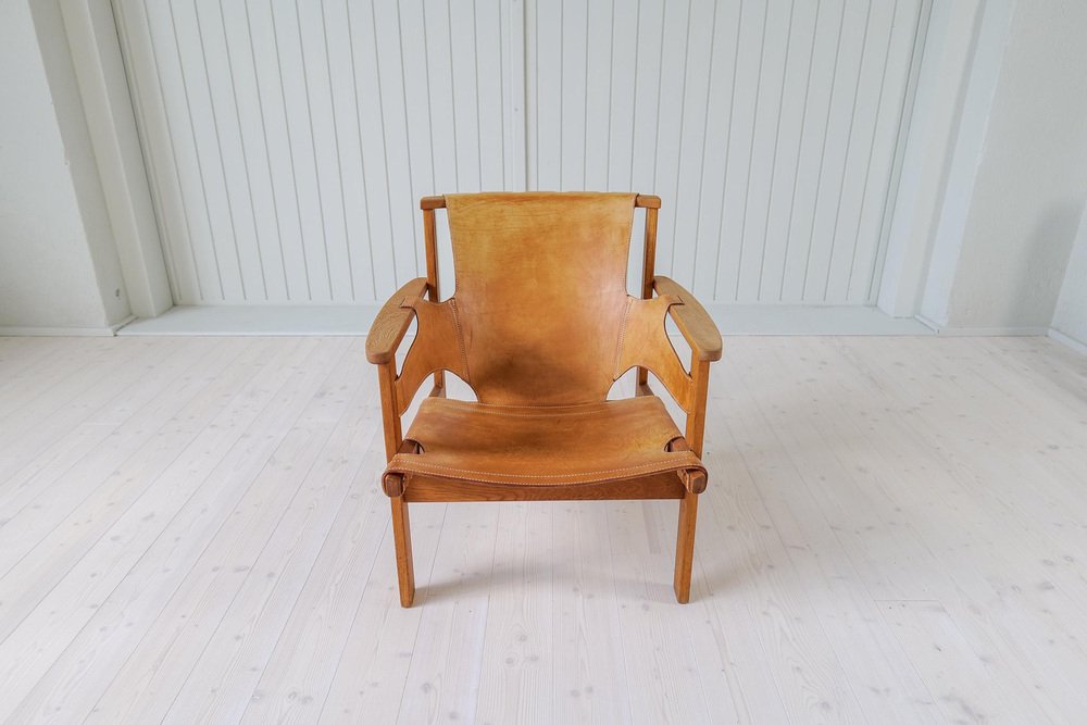 Mid-Century Modern Armchair by Carl Axel Acking for Nordiska Kompaniet, 1960