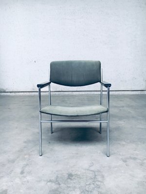 Mid-Century Modern Armchair by Gijs Van Der Sluis, Netherlands, 1960s-RQV-1348276