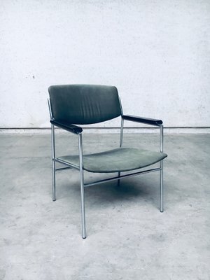 Mid-Century Modern Armchair by Gijs Van Der Sluis, Netherlands, 1960s-RQV-1348276