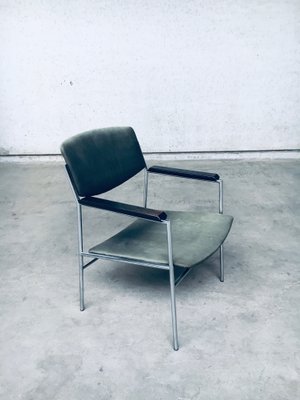 Mid-Century Modern Armchair by Gijs Van Der Sluis, Netherlands, 1960s-RQV-1348276