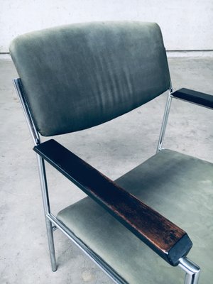 Mid-Century Modern Armchair by Gijs Van Der Sluis, Netherlands, 1960s-RQV-1348276