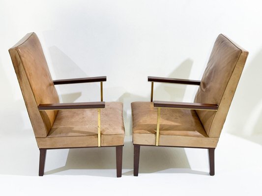 Mid-Century Modern Armchairs, 1950, Set of 2-FGA-1783039