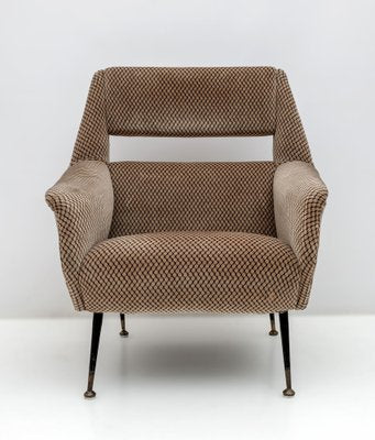 Mid-Century Modern Armchairs attributed to Gigi Radice for Minotti Italia, 1950s, Set of 2-FER-1756651