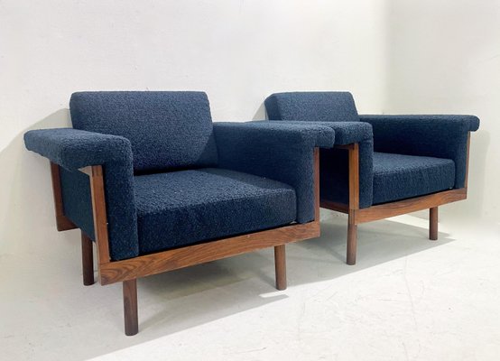 Mid-Century Modern Armchairs attributed to Kazuhide Takahama from Gavina, Italy, 1958, Set of 2-FGA-1450464