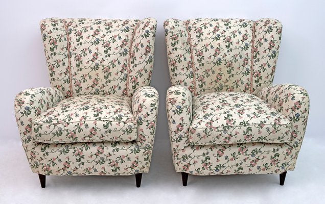 Mid-Century Modern Armchairs by Paolo Buffa, Italy, 1950s, Set of 2-FER-996659