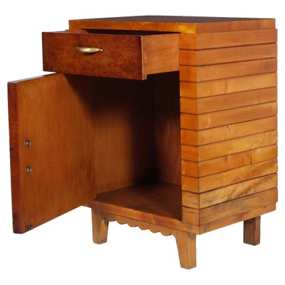 Mid-Century Modern Art Deco Nightstand from La Permanente Mobili Cantù, 1930s-NJV-748884