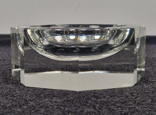 Mid-Century Modern Art Nouveau Style Crystal Ashtray from Moser, 1940s-AXJ-1749448