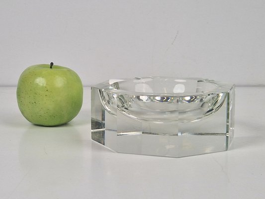 Mid-Century Modern Art Nouveau Style Crystal Ashtray from Moser, 1940s-AXJ-1749448