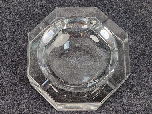 Mid-Century Modern Art Nouveau Style Crystal Ashtray from Moser, 1940s-AXJ-1749448