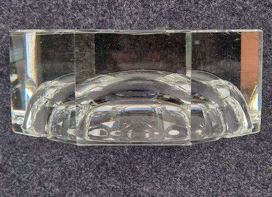 Mid-Century Modern Art Nouveau Style Crystal Ashtray from Moser, 1940s-AXJ-1749448