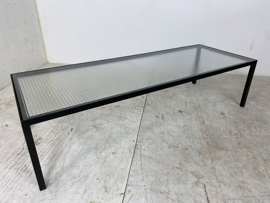 Mid-Century Modern Artimeta Glass and Metal Coffee Table by Floris Fiedeldij for Artimeta, 1950s-DE-987000