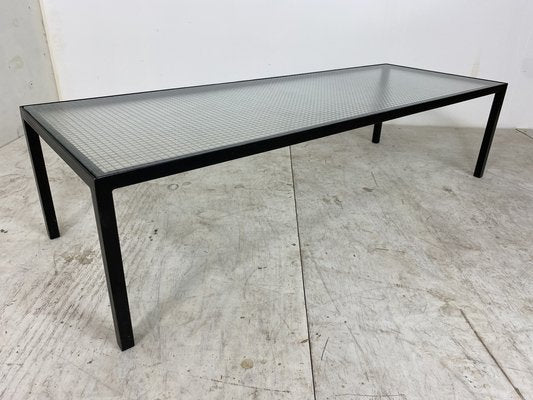 Mid-Century Modern Artimeta Glass and Metal Coffee Table by Floris Fiedeldij for Artimeta, 1950s-DE-987000