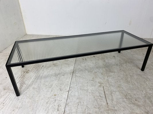 Mid-Century Modern Artimeta Glass and Metal Coffee Table by Floris Fiedeldij for Artimeta, 1950s-DE-987000