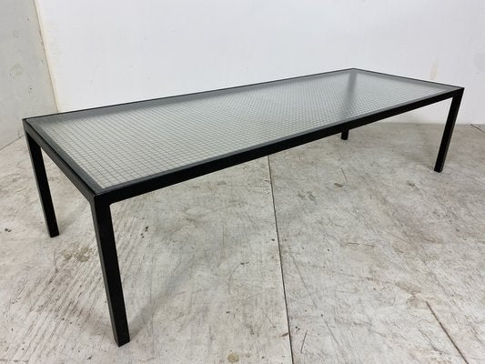 Mid-Century Modern Artimeta Glass and Metal Coffee Table by Floris Fiedeldij for Artimeta, 1950s-DE-987000