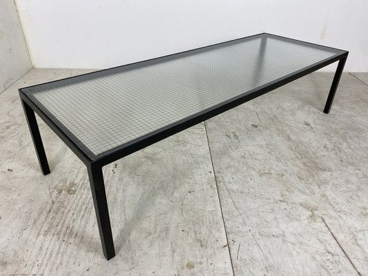 Mid-Century Modern Artimeta Glass and Metal Coffee Table by Floris Fiedeldij for Artimeta, 1950s-DE-987000