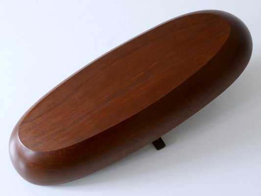 Mid-Century Modern Austrian Nut Bowl in Teak by Carl Auböck, 1950s-WPT-1273952