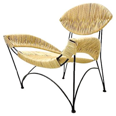 Mid-Century Modern Banana Chair attributed to Tom Dixon for Capellini, 1980s-FGA-1722088