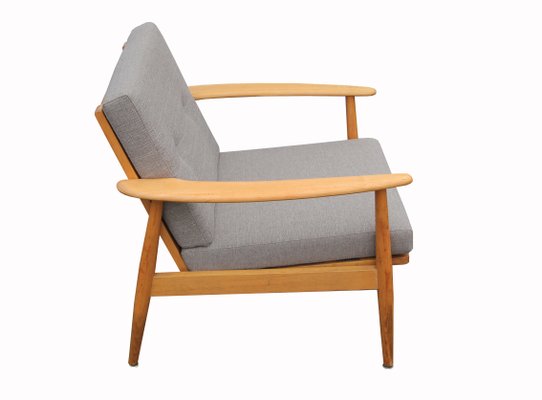 Mid-Century Modern Beech Armchair, 1960s-PF-561526